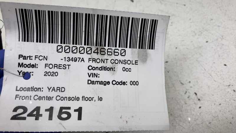 2019-2024 Subaru Forester Front Floor Center Console + Armrest Lid Cus