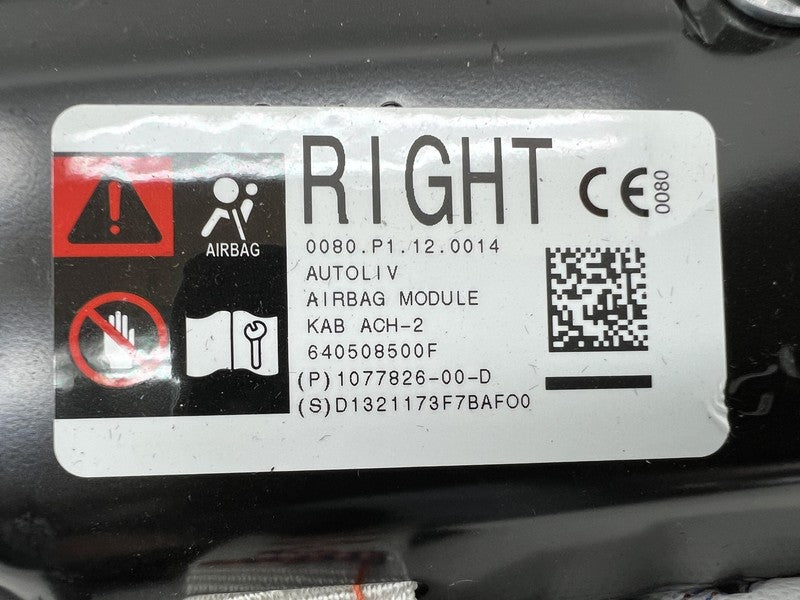 1077826 00 D ⭕ 2017-2023 Model 3 Y Passenger Side Lower Knee Safety Airbag Right 1077826-00-D