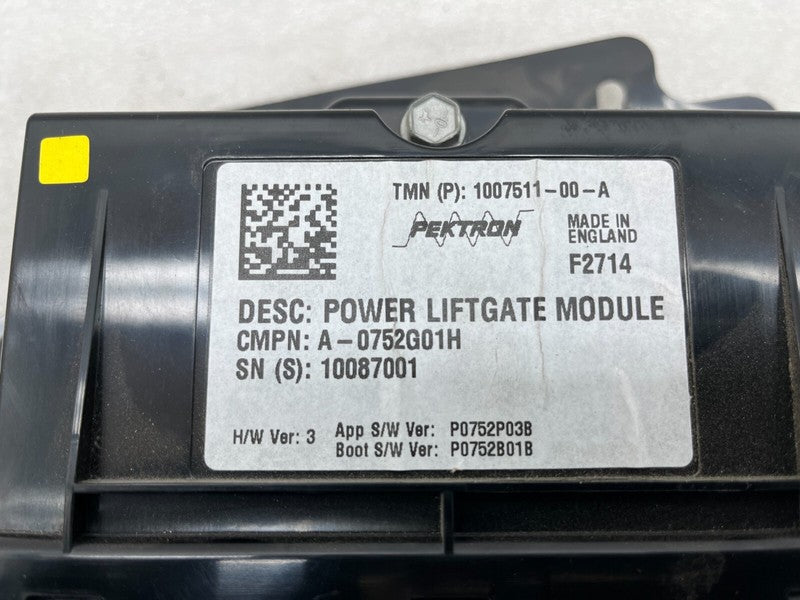 ⭕ 12-20 Model S MS Power Trunk Liftgate & Park Brake Control Module 10