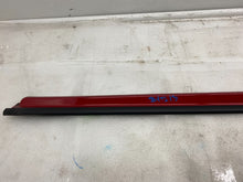 12-25 Model S Right Rocker Panel Scuff Plate Molding w/ Rubber Seal 1012217-00-F
