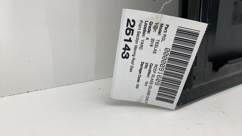 ⭕ 2016-2018 Tesla Model S MS Panoramic Roof Moving Sunroof Glass (Fron