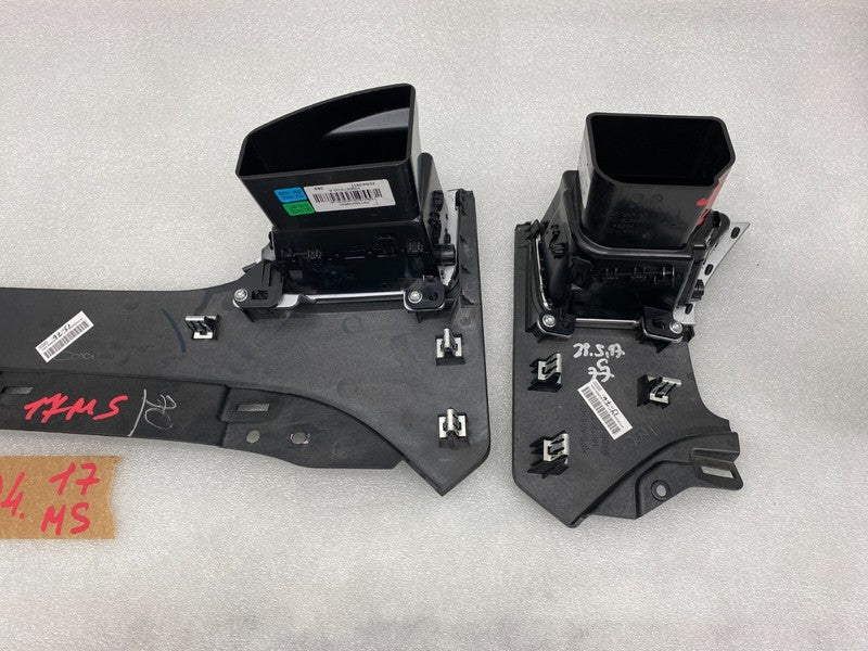 109687900A ⭕2012-2020 Tesla Model S MS SET of Dash A/C Air Vent Outlet Dashboard Trim Panel