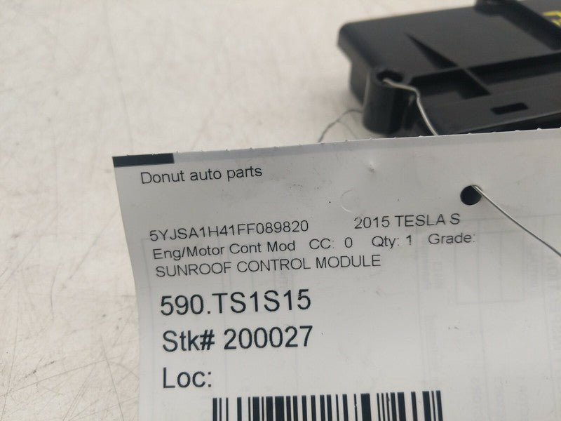 1007512-00-B ⭕ 2012-2020 Tesla Model S MS Sunroof Computer Control Module Unit 1007512-00-B