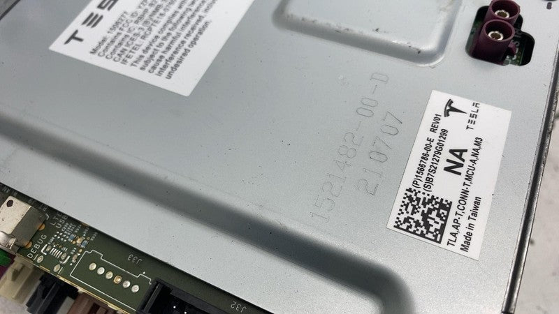 ⭕ 17-23 Model 3 MCU Media Control Unit Service Car Computer Module 156