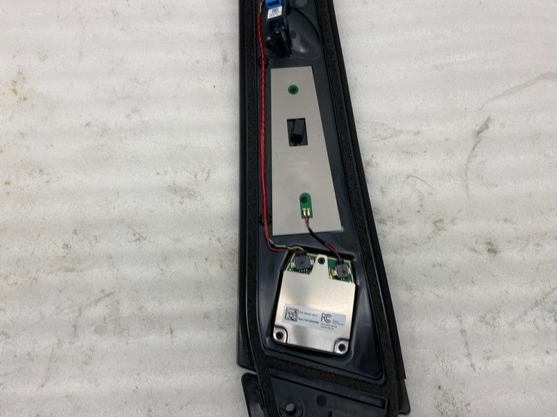 1100437 00 C ⭕ 17-20 Tesla Model 3 Driver  B-Pillar Applique Glass Camera Left 1100437-00-C
