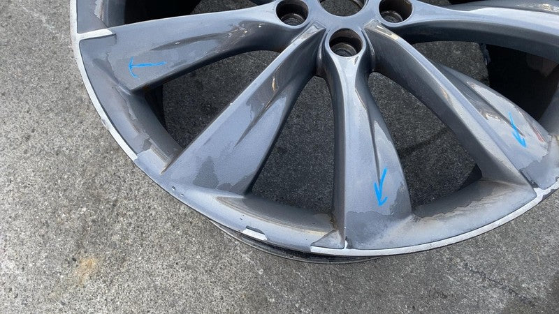 ⭕ 2012-2020 Tesla Model S MS Wheel Rim 21" inch 21x9.0J + 40MM 10-Spok