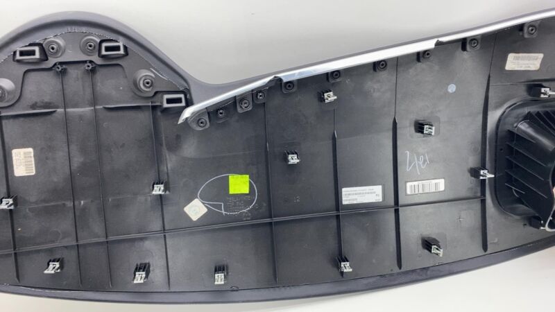 1118926-00-A 2012-2015 Tesla Model S MS Dashboard Instrument Panel Dash Trim Cover Black Assy