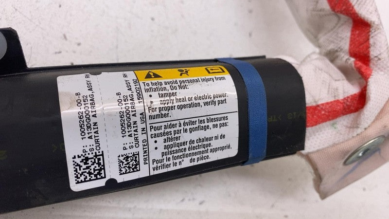 ⭕2012-2020 Tesla Model S Passenger Roof Curtain Safety Airbag Right 10