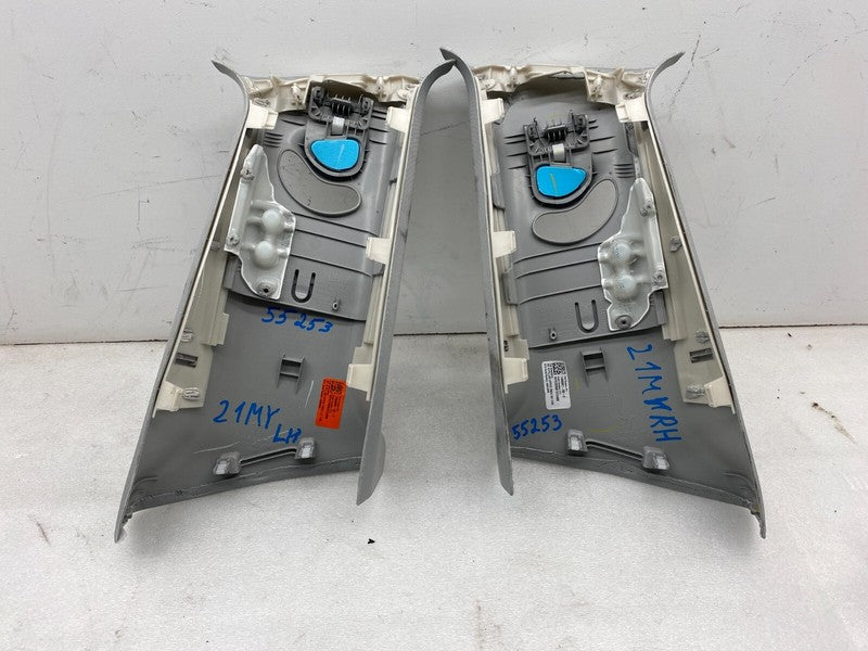 ⭕ 20-24 Model Y Left & Right B-Pillar Upper Trim Panel 1494606-00-C/14