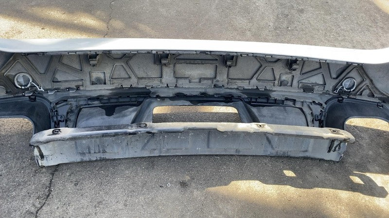 2011-2014 Porsche Cayenne Rear Bumper Fascia Cover w/o Park Assist Silver - LX7W