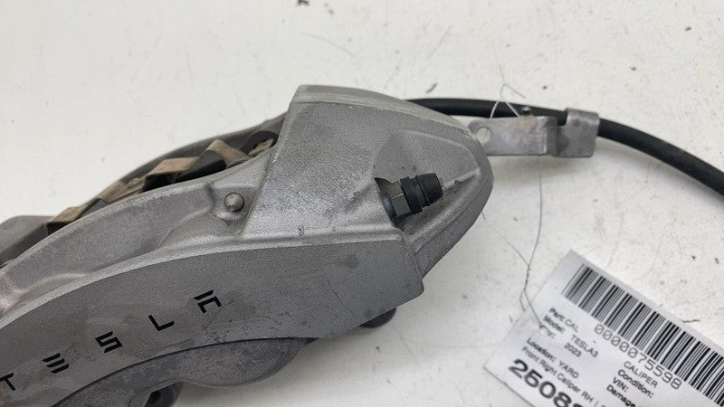 ⭕ 2017-2023 Tesla Model 3 Front Passenger Side Brake Caliper w/ Hose Line Right