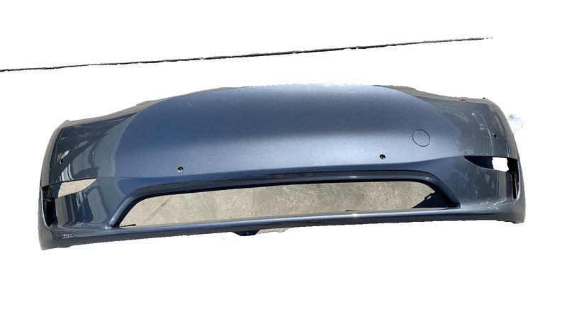 ⭕ 20-22 Model Y Front Bumper Cover w/ Park Sensor Holes Gray - PMNG 1493745-00-A