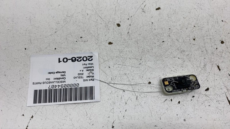 ⭕ 17-23 Model 3 M3 Front Interior Rear View Mirror Security Camera 109