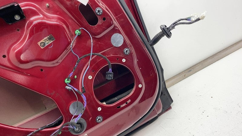 2012 2013 2014 2015 Tesla Model S Rear Driver Side Door Shell Panel Left LH Red