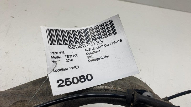 ⭕16-20 Model X Front Left Knee Knuckle + Hub, Sensor & Rotor Shield 10