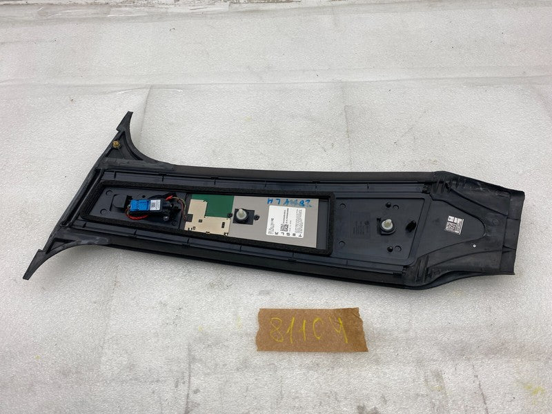 150688500D ⭕ 20-23 Model Y Left Exterior B-Pillar Applique Trim w/ Camera LH 1506885-00-D
