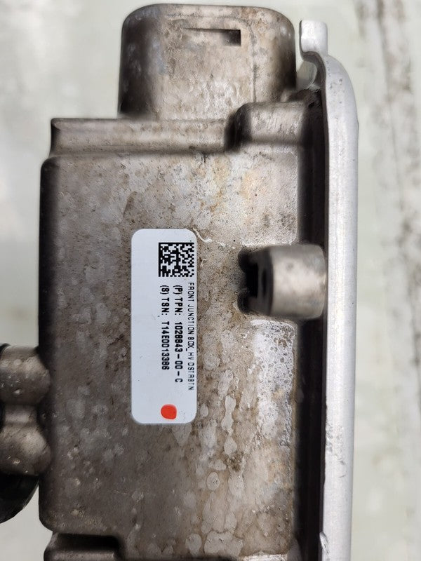 102884300C ⭕ 12-15 Tesla Model S Front High Voltage Distribution Junction Box 1028843-00-C