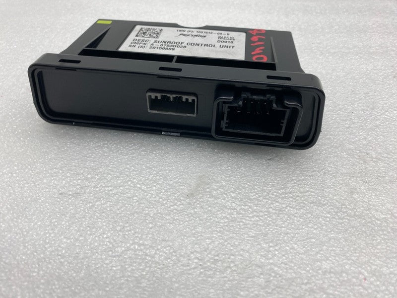 100751200B ⭕ 12-20 Tesla Model S Sunroof Controller Moon Roof Control Module 1007512-00-B