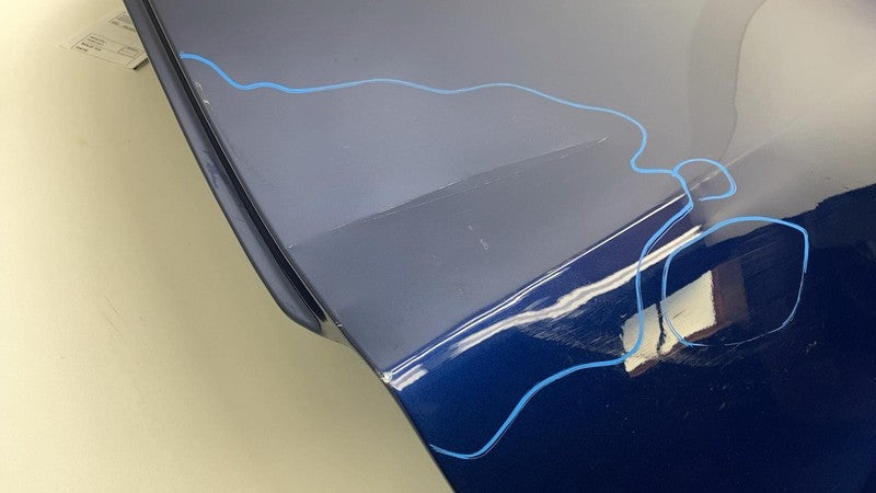 1493561-EC-A ❇️20-24 Tesla Model Y MY Rear Driver Side Door Shell Panel Left LH OEM Blue PPSB
