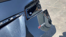 ⭕ 12-15 Tesla Model S Rear Trunk Liftgate Hatch Panel w/ Window Glass Black PBSB