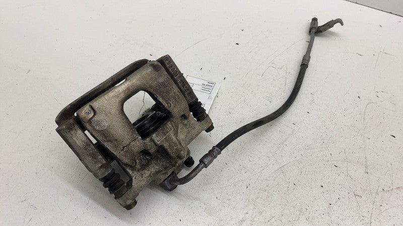 ⭕ 2007-2018 Jeep Wrangler Rear Driver Side Caliper w/ Brake Hose Line Left OEM
