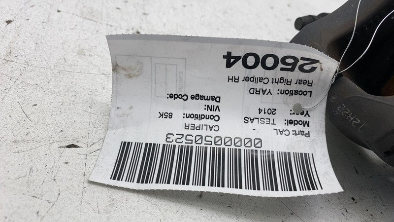 2012-2020 Tesla Model S MS Rear Passenger Side Caliper w/ Brake Hose L