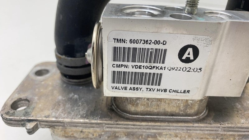 600736200D ⭕ 12-15 Model S High Voltage TXV Battery Chiller Valve w/o Solenoid 6007362-00-D