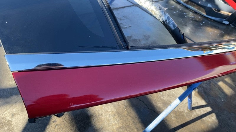1028790-E0-K ⭕ 2016-2023 Tesla Model X Rear Driver Side Falcon Door Shell Panel LH Red - PPMR