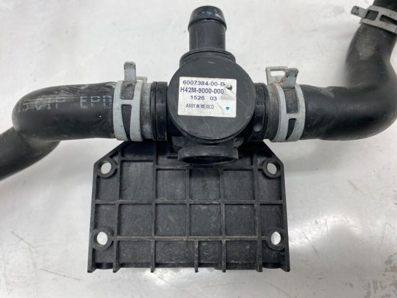 6007384-00-B 2012-2020 Tesla Model S 3-Way Coolant Valve Electric Actuator w/ Outlet Hose OEM