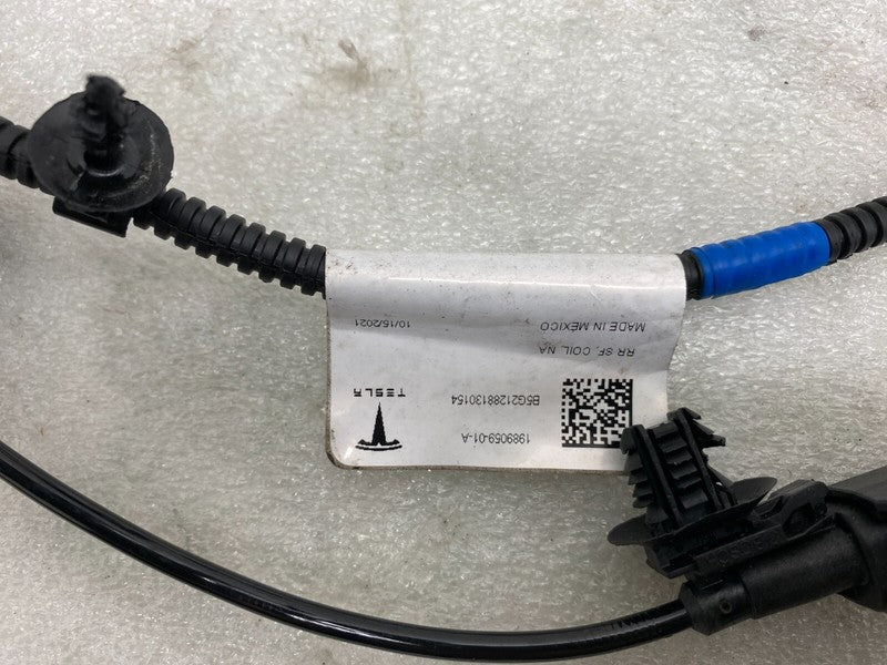 ⭕20-24 Model Y Rear Chassis Subframe Coil Wire Harness + ABS Sensor 19
