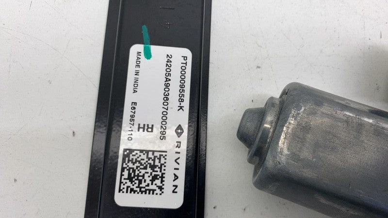 PT00009558-K ⭕ 2022-2025 Rivian R1S Front Right Door Window Motor & Regulator RH PT00009558-K