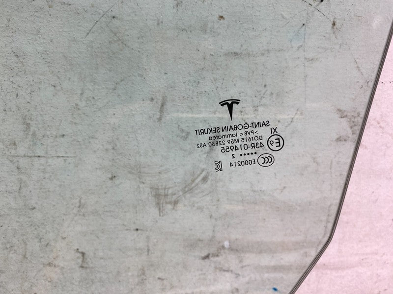 ⭕ 2021-2023 Tesla Model 3 Front Passenger Door Window Glass Right (Dou