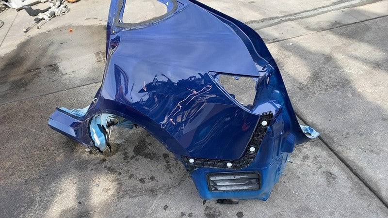 ⭕ 2020-2024 Tesla Model Y Rear Left Quarter Panel Structural Cutout LH Blue PPSB