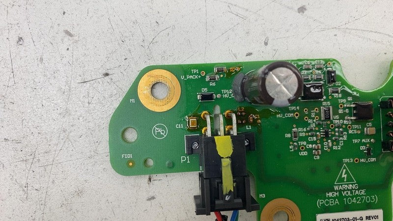 ⭕ 16-20 Model X PCBA HV High Voltage Battery Standby Supply Board 1042