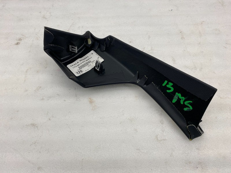 1007928 00 B ⭕2012-2020 Model S Rear Driver Side C-Pillar Middle Trim Cover Left 1007928-00-B