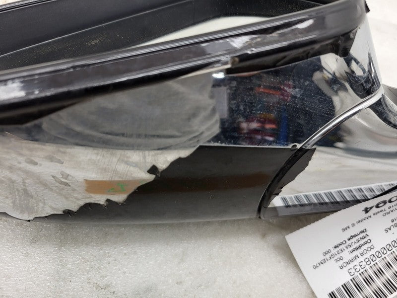 2148-6005-C ⭕ 2012-2015 Tesla Model S MS Driver Side Exterior Rear View Door Mirror Left LH