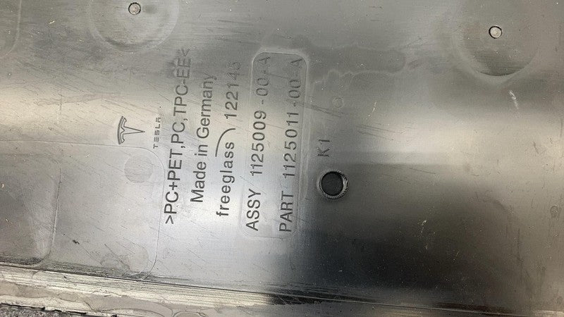 ⭕ 16-23 Model X Roof Gloss Molding Center Spine Applique Trim Cover 11