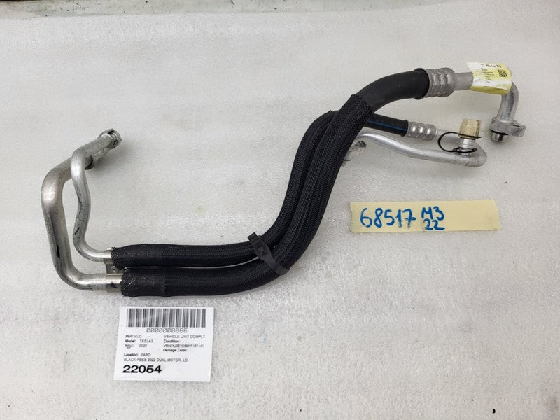 ⭕ 17-23 Tesla Model 3 Air Conditioning Line Supermanifold to Compressor Pipe OEM