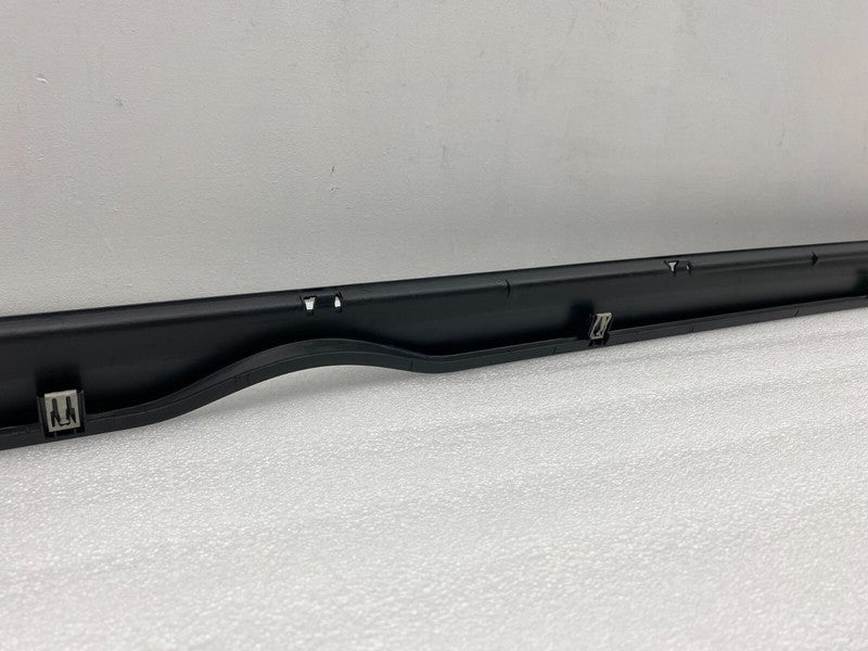101221500F ⭕ 12-25 Model S Driver Side Rocker Panel Scuff Plate Molding Left 1012215-00-F