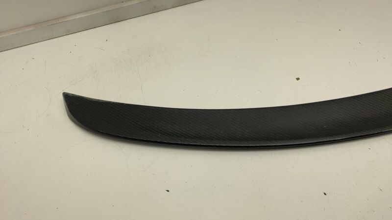 102317900C 2012-2020 Tesla Model S MS Rear Trunk Liftgate Lid Spoiler Wing Carbon Fiber OEM