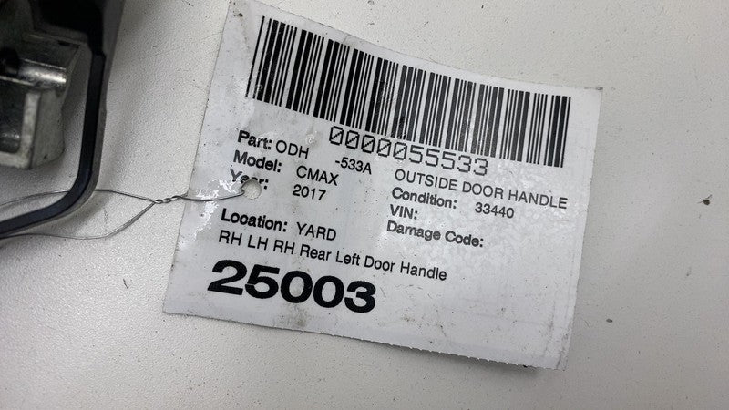 2013-2018 Ford C-Max Rear Driver Side Exterior Outside Door Handle Left Gold GN