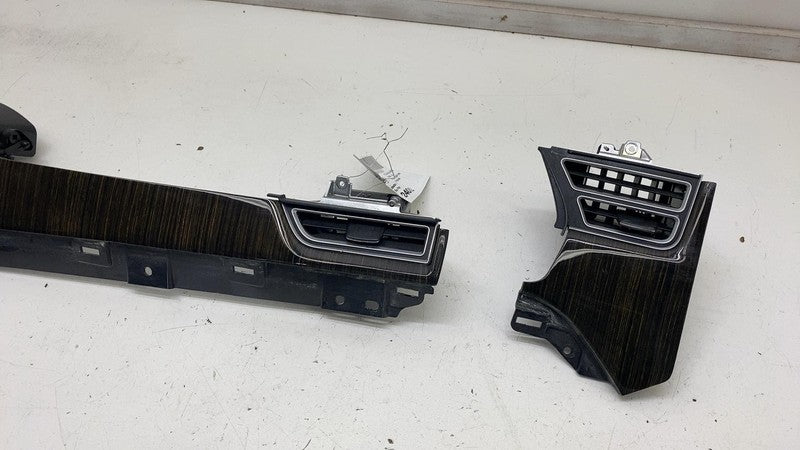 ⭕ 2012-2015 Tesla Model S SET of Dash A/C Air Vent Outlet Dashboard Tr