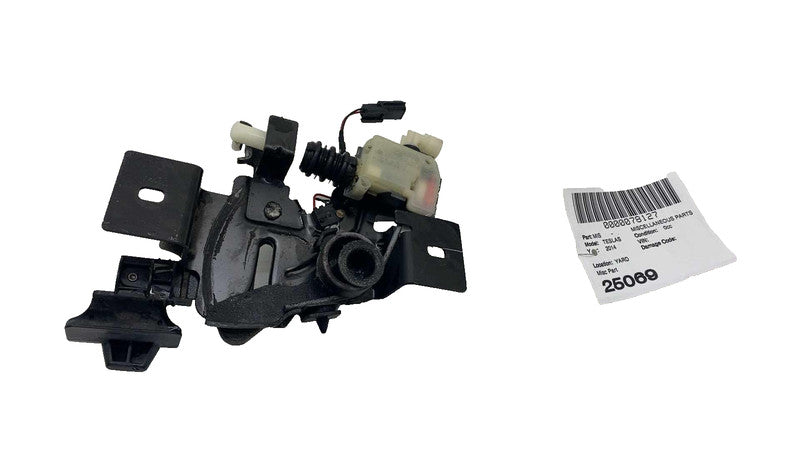 600757200E ⭕ 12-15 Tesla Model S Front Frunk Hood Lock Latch Secondary Release 6007572-00-E