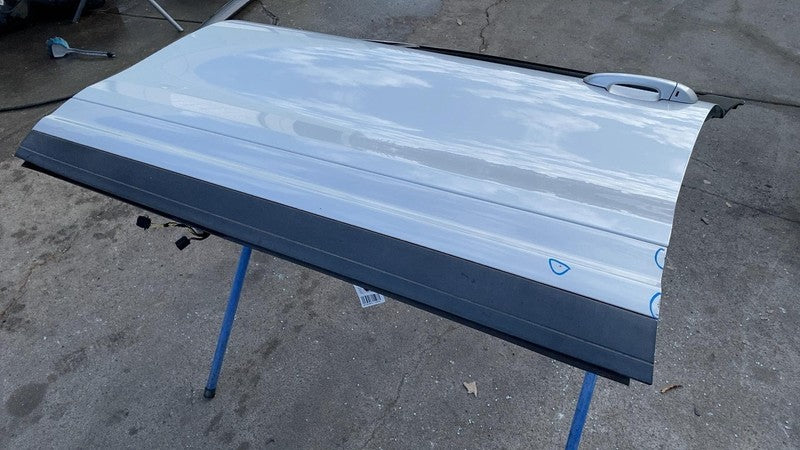 2011-2018 Porsche Cayenne Front Driver Side Door Shell Panel Left Silver - LX7W