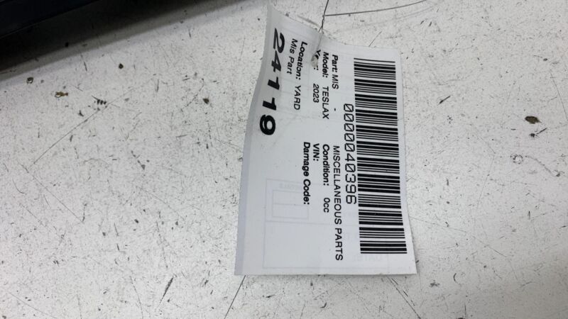 174128500C ⭕ 21-24 Tesla Model X Left B-Pillar Applique Trim Molding w/ Camera 1751462-00-B