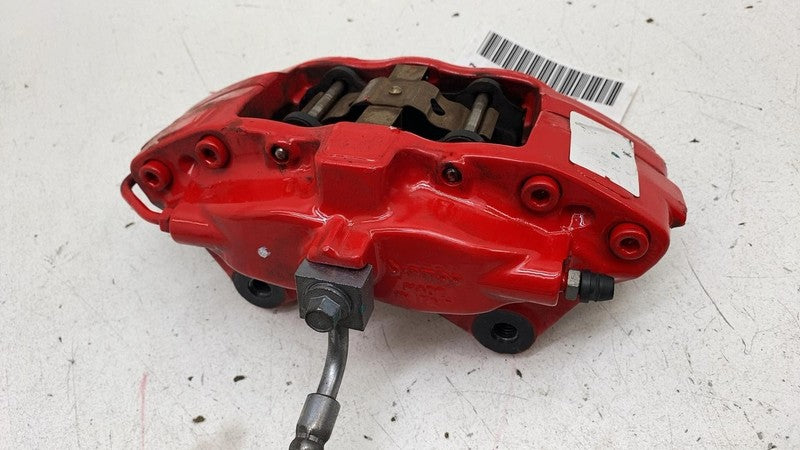 ⭕ 2012-2015 Tesla Model S Rear Driver Side Caliper Red w/ Brake Hose L