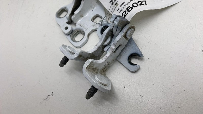 A046571 2017-2023 Tesla Model 3 PAIR Rear Passenger Side Upper & Lower Door Hinge Right