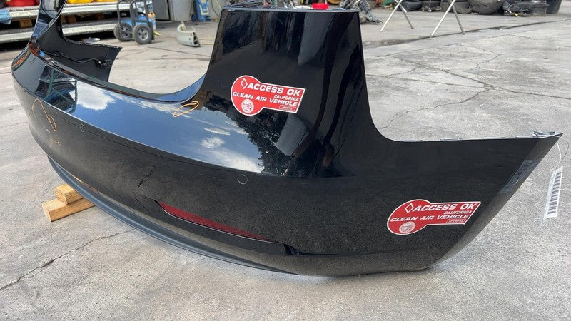 ⭕ 2017-2022 Tesla Model 3 Rear Bumper Cover w/ Park Sensor & Harness B