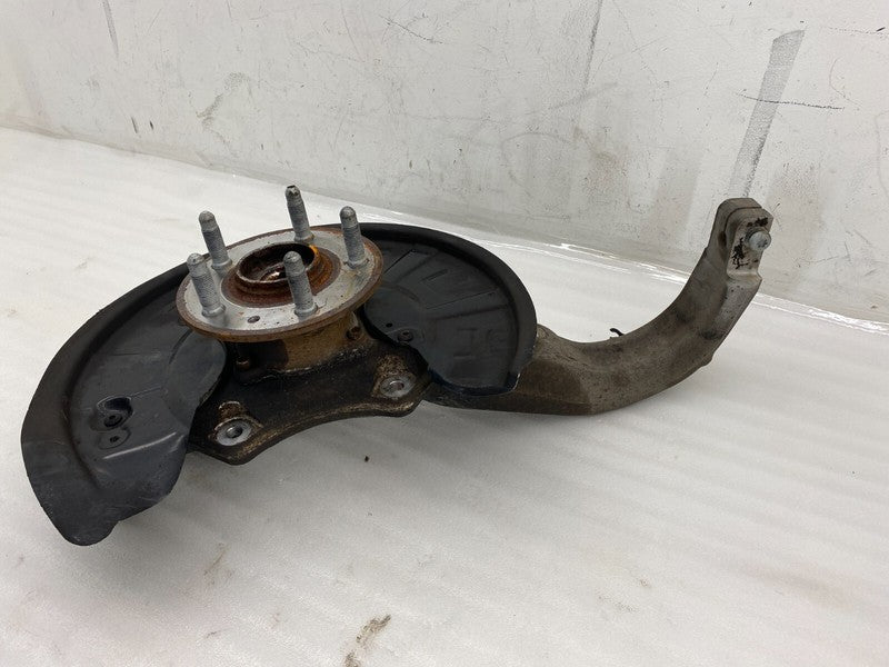 ⭕ 16-20 Tesla Model X Front Driver Side Knee Knuckle + Wheel Hub & Shield Left