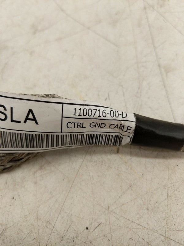 1100716-00-D ⭕ 2017-2022 Tesla Model 3 Front Control Chassis Ground Cable Assy 1100716-00-D
